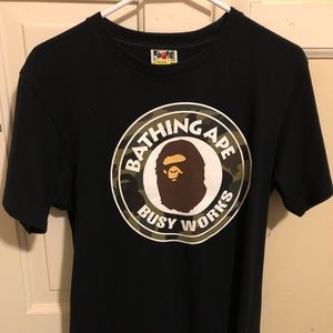 Bape Busy works Tee